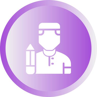 kullanıcı. Web simgesi basit illüstrasyon