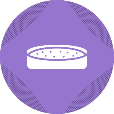 Petri Çanağı ikon vektör illüstrasyonu 