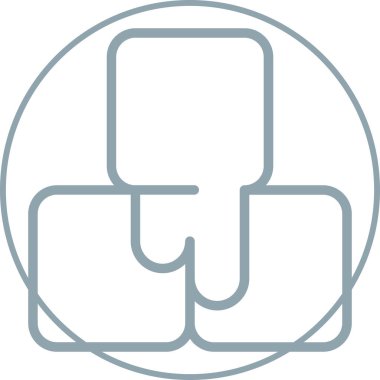 Buz ağı ikonu vektör illüstrasyonu 