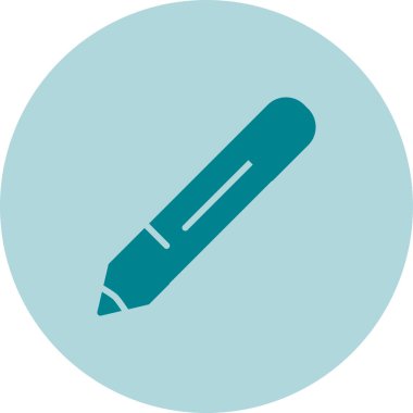 Kalem. Web simgesi basit tasarım