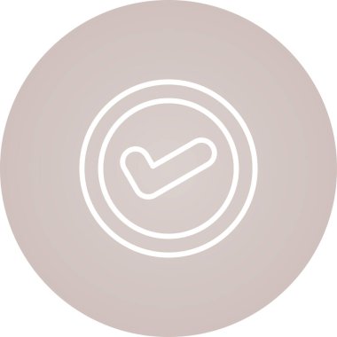 İşaretleme simgesi web illüstrasyonunu işaretle