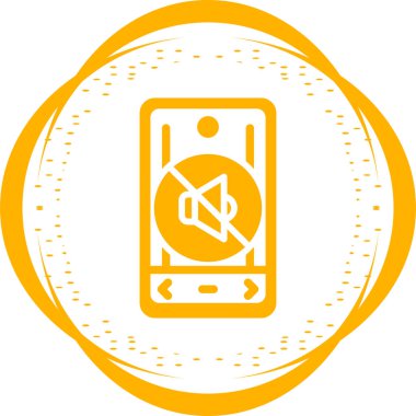 akıllı telefon simgesi, vektör illüstrasyonu basit tasarım