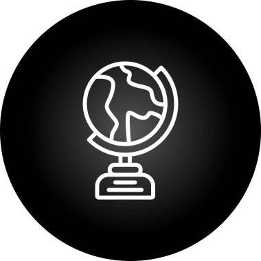 Globe web simgesinin illüstrasyonu 