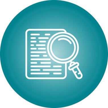 Ara. Web simgesi basit tasarım