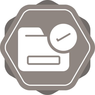 Bir İşaretleme simgesi olan dizinin vektör illüstrasyonu