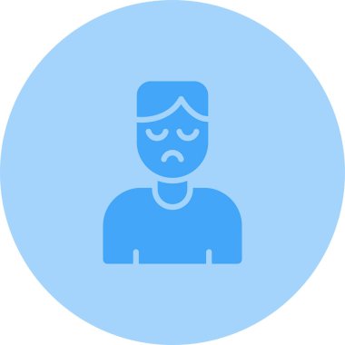 Hasta web simgesi vektör illüstrasyonu