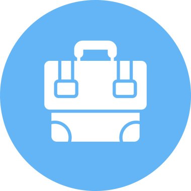 Evrak Çantası'nı web simge vektör çizim