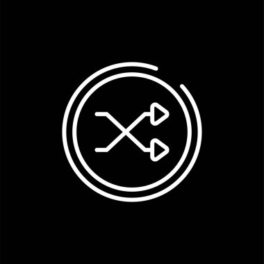 Web simgesi vektör illüstrasyonunu karıştır