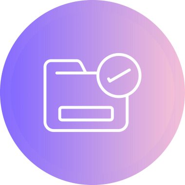 Bir İşaretleme simgesi olan dizinin vektör illüstrasyonu