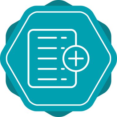 Artı İşaretle, Simge Vektörü İllüstrasyon Logo Şablonu Beyaz Arkaplanda İzole Ekle.