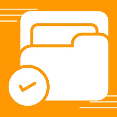 belge web simgesi vektör illüstrasyonu