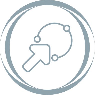 Beyaz Arkaplanda Seçim Simgesi İzole Edildi 