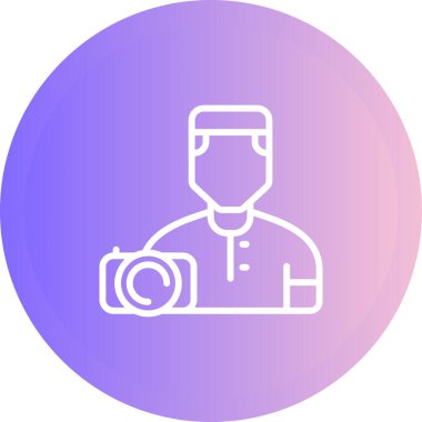 kullanıcı. Web simgesi basit illüstrasyon