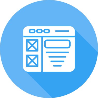 Tel çerçeve, ilgili konsept illüstrasyon, simge, arkaplan ve grafikler.  