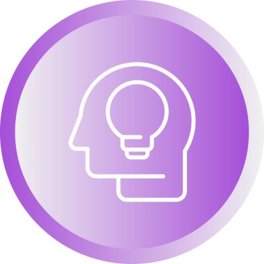 Modern Kavram Geliştirme simgesinin vektör illüstrasyonu