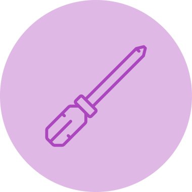 tornavida web simgesi, vektör çizim