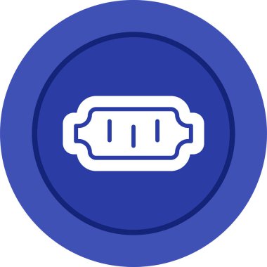 Pil. Web simgesi basit illüstrasyon 