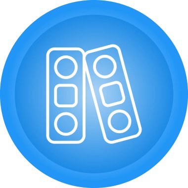 Dosya Dizini Web simgesi basit illüstrasyon