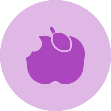 Apple vektör simgesi illüstrasyonu