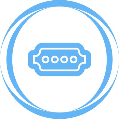 Pil. Web simgesi basit illüstrasyon 