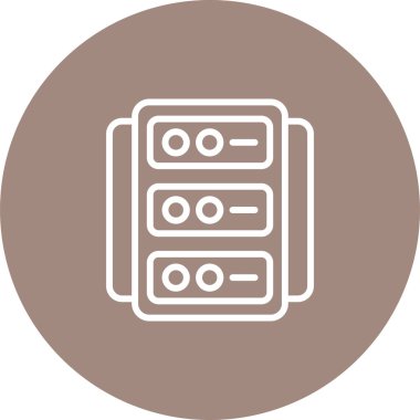 Sunucu, Sunucu, Sunucu Beyazın Doğrusal Simgesi