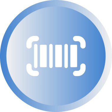 QR Kod web simgesi, vektör çizim