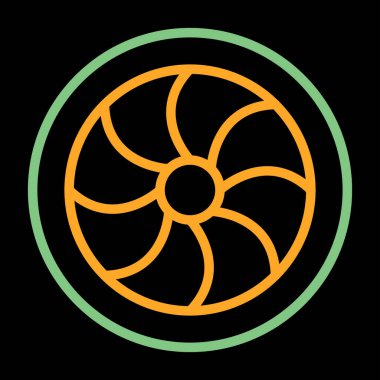 Simge yükleme vektör illüstrasyonu