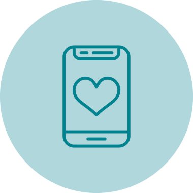 cep telefonu simgesi, vektör illüstrasyonu basit tasarım