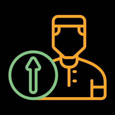 kullanıcı. Web simgesi basit illüstrasyon