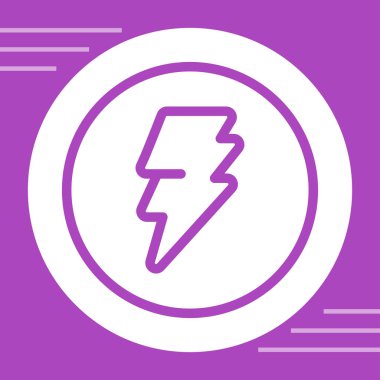 güç simgesi tasarımı, vektör illüstrasyonu 