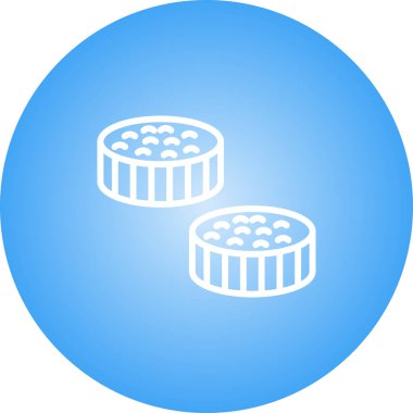 Suşi simgesinin basit web çizimi