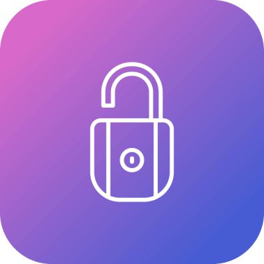 simge vektör illüstrasyonunun kilidini aç 