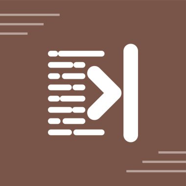 Geçiş simgesinin vektör illüstrasyonu