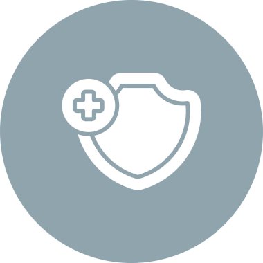 Kalkan, Koruma, Güvenlik Simgesi Vektör İllüstrasyonu