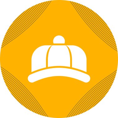 hat web simgesi vektör illüstrasyonu 