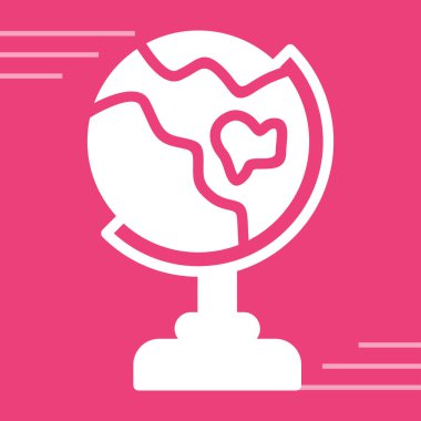 Globe web simgesinin illüstrasyonu 