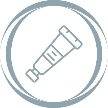 diş macunu web simgesi vektör çizimi 