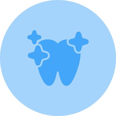 diş simgesi web basit illüstrasyon