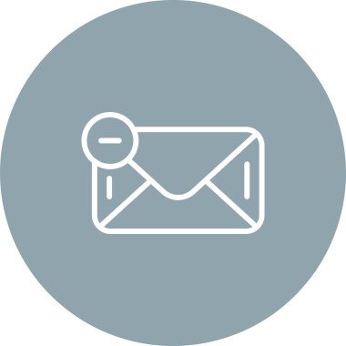 Simge işaret vektörü illüstrasyonunu sil 