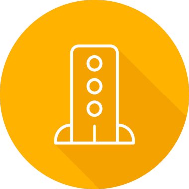 Modem simgesi web basit illüstrasyon