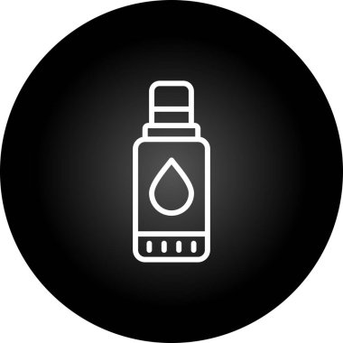 Dudak kremi web simgesi, basit illüstrasyon 