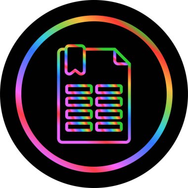 Sütun. Web simgesi basit illüstrasyon