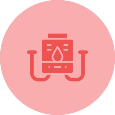 su kazan simge vektör çizim 