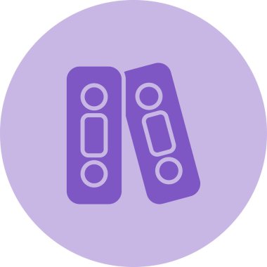 Bağlayıcı ağ simgesi basit illüstrasyon