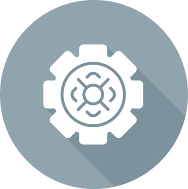 hedef simge, vektör illüstrasyonu basit tasarım