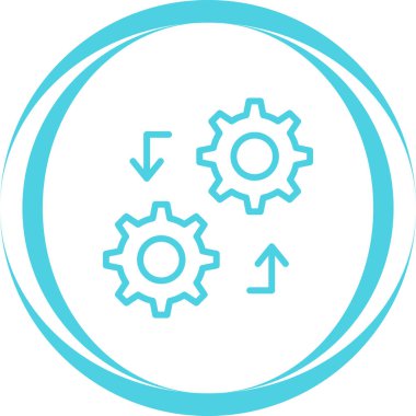 işletim Ağ ikonu vektör illüstrasyonu 