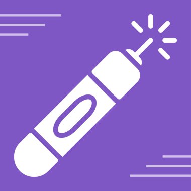 Lazer Pointer Simgesi Clipart Avatar Logotype İzole Vektör İllüstrasyonu