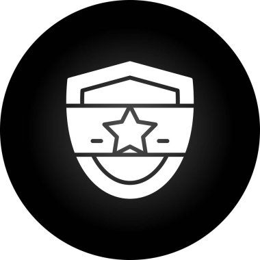 Kalkan, Koruma, Güvenlik Simgesi Vektör İllüstrasyonu