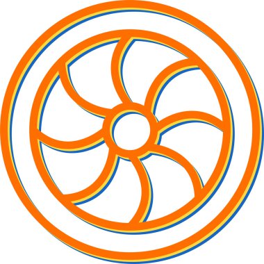 Simge yükleme vektör illüstrasyonu