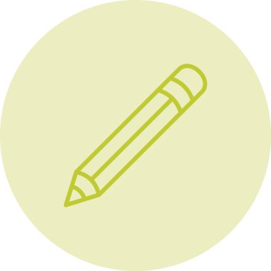 Kalem. Web simgesi basit tasarım